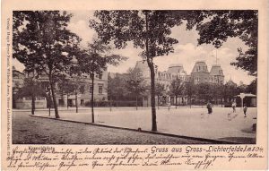 Kranoldplatz ca. 1904, Archiv Wolfgang Holtz