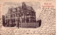 Morgensternstraße altes Postamt um1900 (c) Archiv Wolfgang Holtz