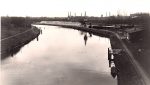 Blick von der Sieversbrücke auf den Hafen Lankwitz ca. 1938, Archiv Wolfgang Friese