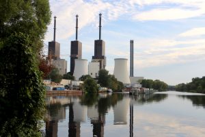 Kraftwerk am Hafen Lichterfelde, ©Jutta Goedicke