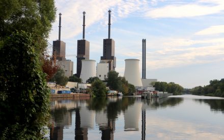 Kraftwerk am Hafen Lichterfelde, ©Jutta Goedicke