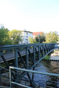 ehemalige Leinpfadbrücke am Edenkobener Weg, ©Jutta Goedicke