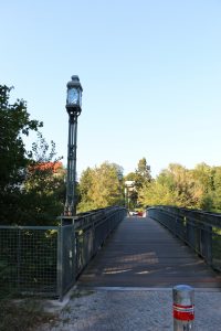 ehemalige Leinpfadbrücke am Edenkobener Weg, ©Jutta Goedicke