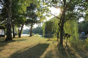 Landzunge am Hafen Steglitz