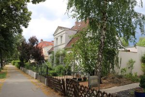 Siedlung Lankwitz, denkmalgeschützte Häuser in der Dessauer Straße, ©Jutta Goedicke