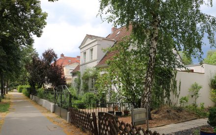 Siedlung Lankwitz, denkmalgeschützte Häuser in der Dessauer Straße, ©Jutta Goedicke