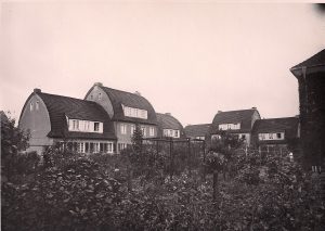 Siedlung Lankwitz, Reihenäuser an den enden der Sackgassen Dessauer und Zietenstraße