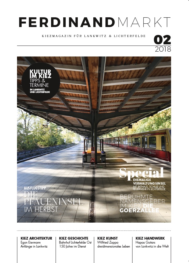 Kiezmagazin Ferdinandmarkt 02|2018