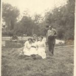 Siemens_Corrensvilla Bild Fam Correns mit Tochter u Nichten